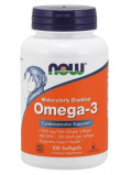 NOW  Omega-3 1000 mg 100 softgels