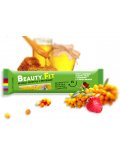 Beauty Fit Натуральные низкоуглеводные фруктово-ягодные конфеты с протеином 63г Облепиха- клубника