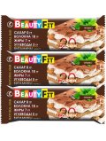 Beauty Fit Натуральные низкоуглеводные батончики с протеином 3шт х 60гр Тирамису