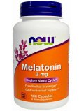 NOW  Melatonin 3mg 180 cap