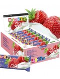 Beauty Fit Натуральные низкоуглеводные батончики с протеином 13шт х 60гр Клубника Fresh