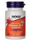 NOW  Vitamin D-3 5000 ME 240 softgel