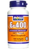 NOW  E-400 (Mixed Tocopherols) 100 cap