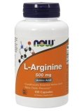 NOW  L-Arginine 500mg 100 cap