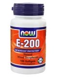 NOW Foods E-200 (Mixed Tocopherols) 100 cap