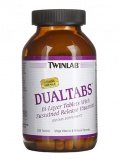 TwinLab Dualtabs Mega Vitamin & mineral formula 200 tab
