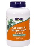 NOW  Calcium & Magnesium + Vitamin D & Zinc 120 cap