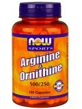 NOW  Arginine & Ornithine 100 cap