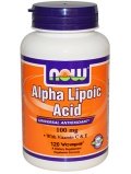 NOW  Alpha Lipoic Acid 100mg 120 cap