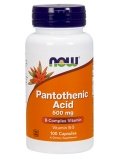 NOW  Pantothenic Acid 100 cap