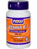 NOW  Vitamin D-3 400 180 cap