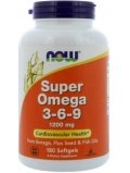 NOW  Super Omega 3-6-9 1200mg 180 cap