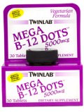 TwinLab B-12 Mega Dots-5.000 Mcg 60 tab