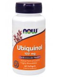 NOW  Ubiquinol 100mg 120 softgels