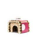 Zoobaloo Домик для грызунов КвадроДом малый, 13х10х10, арт.614