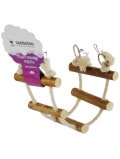 Zoobaloo Канатная лесенка для грызунов, 35х10см, арт.660