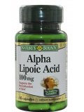 Natures Bounty Альфа-липоевая кислота 60 капс