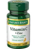 Natures Bounty Витамин С плюс Цинк 60 таб