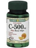 Natures Bounty Витамин С плюс Шиповник 100 капс