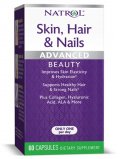 Natrol Skin Hair Nails  60 caps