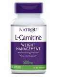 Natrol L-carnitine 500mg 30caps