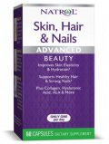 Natrol Skin Hair Nails with Lutein 60cap