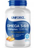 Uniforce  Omega-3-6-9 Complex 1200mg 90cap