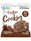 Solvie  Печенье протеиновое 50гр  шоколадное с шоколадными чипсами
