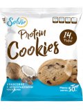 Solvie  Печенье протеиновое 50гр  кокосовое с шоколадными чипсами
