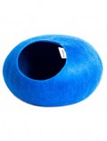 Zoobaloo Домик-слипер, круглый, размер M, без ушек, синий арт.892