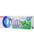 Orbit Жевательная резинка без сахара White Нежная мята 13.6g