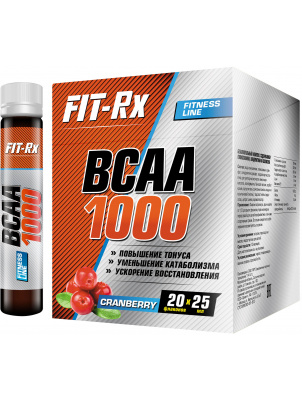 FIT-Rx BCAA 1000 20*25 ml