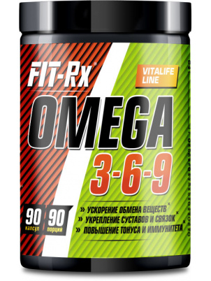 FIT-Rx Omega 3-6-9 90 капс.