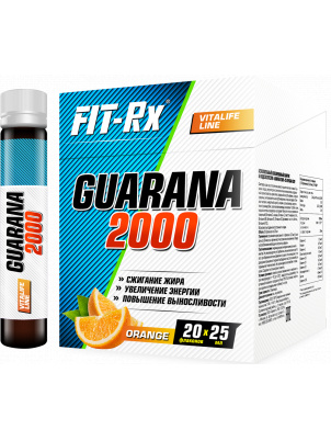 FIT-Rx Guarana 2000 Box 20amp x 25 ml 20 амп.