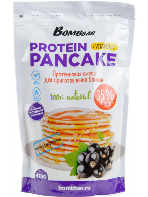 Bombbar Protein Pancake Протеиновая смесь для приготовления блинов 420g Черная Смородина