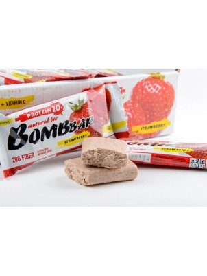 Bombbar Протеиновый батончик 60g Клубника 60 г