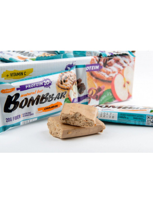 Bombbar Протеиновый батончик 60g Яблоко-Корица 60 г