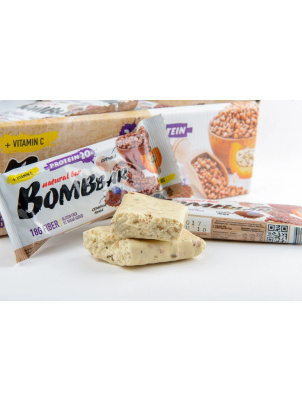 Bombbar Злаковый протеиновый батончик 60g Гречишный 60 г