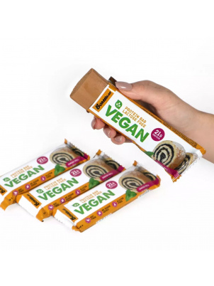 Bombbar Протеиновый батончик VEGAN 60 гр Шоколадный маффин с фундуком 60 г