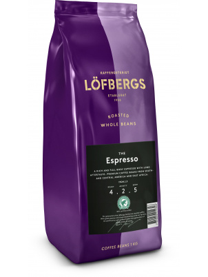 Lofbergs Кофе в зёрнах Lofbergs Espresso 1kg