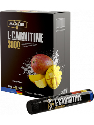 Maxler L-Carnitine 7x25 ml 3000 mg 7 ампул