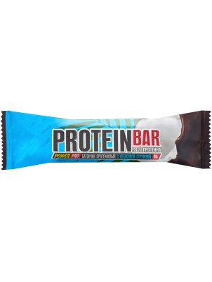 Power Pro  Протеиновый батончик PROTEIN BAR  36% белка, 60г с Кокосовой стружкой 60 г