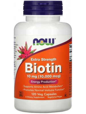 NOW  NOW / Biotin 10000 mcg 120 cap