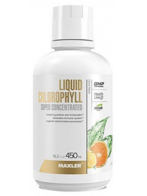 Maxler Chlorophyll Liquid Super Concentrated 450 ml Citrus 450 мл