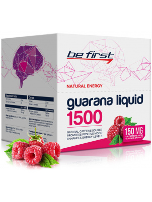 Be First Guarana Liquid 1500 20 amp
