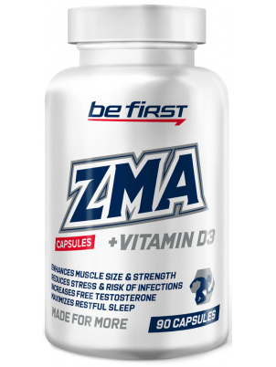 Be First ZMA + vitamin D3  90 cap 90 капс