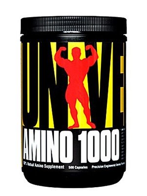 Universal Nutrition Amino 1000 500 cap 500 капсул