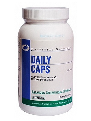 Universal Nutrition Daily Caps 75 cap 75 капсул 