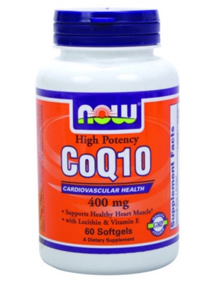 NOW  Coenzyme Q10 60 cap 60 капсул