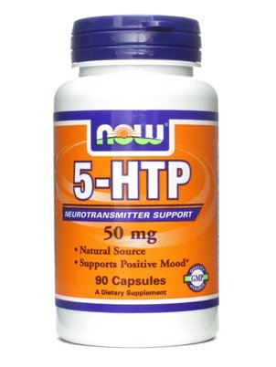 NOW  5-HTP 50mg 90 cap 90 капсул